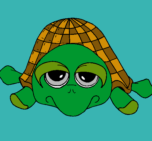 Dibujo Tortuga pintado por natis25