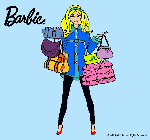 Barbie de compras