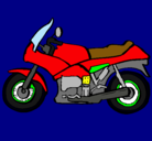 Dibujo Motocicleta pintado por mlj2401