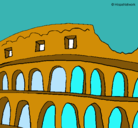 Dibujo Coliseo pintado por SERGERI
