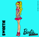 Dibujo Barbie Fashionista 6 pintado por CarmenTQ