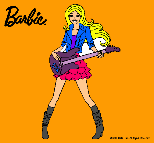 Barbie guitarrista