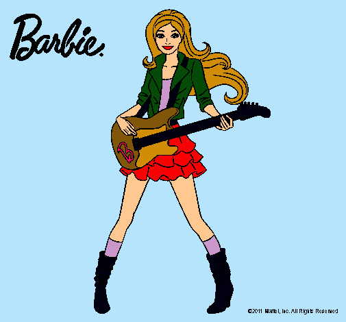 Barbie guitarrista