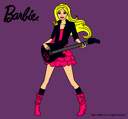 Barbie guitarrista