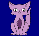 Dibujo Gato persa pintado por sonianto