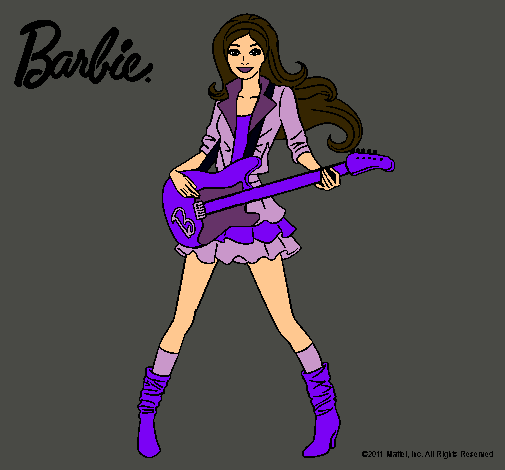 Barbie guitarrista