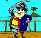 Dibujo Pirata a bordo pintado por JOELITHO