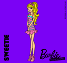 Dibujo Barbie Fashionista 6 pintado por danielad