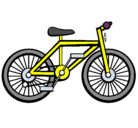 Dibujo Bicicleta pintado por kkkkkkk
