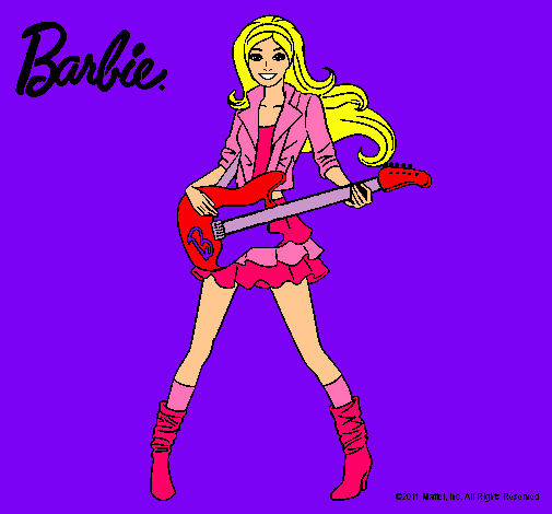 Barbie guitarrista