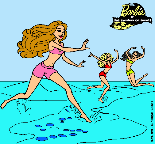 Barbie de regreso a la playa