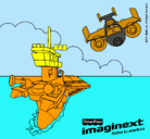 Dibujo Imaginext 18 pintado por ionut