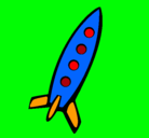 Dibujo Cohete II pintado por ariadun