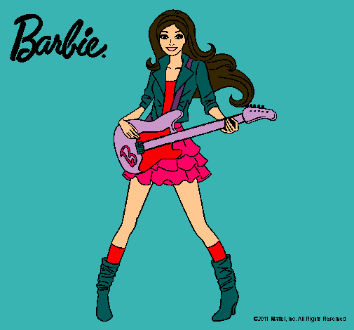 Barbie guitarrista