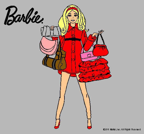 Barbie de compras