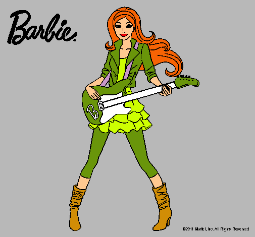Barbie guitarrista