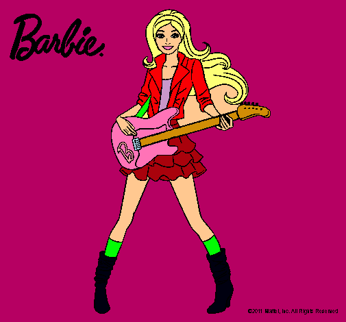 Barbie guitarrista