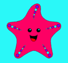 Dibujo Estrella de mar pintado por xuli