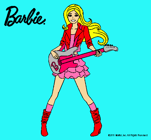 Barbie guitarrista