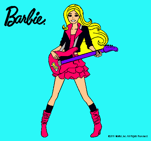 Barbie guitarrista