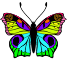 Dibujo Mariposa  pintado por Laida