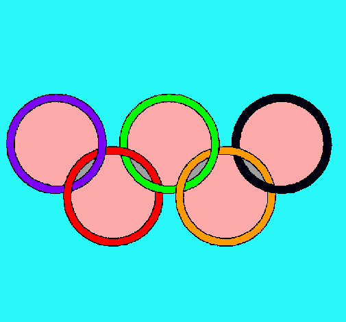 Dibujo De Anillas De Los Juegos Olimpícos Pintado Por Sevi En El Día 18 04 11 A Las 1431