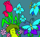 Dibujo Fauna y flora pintado por KINACHA