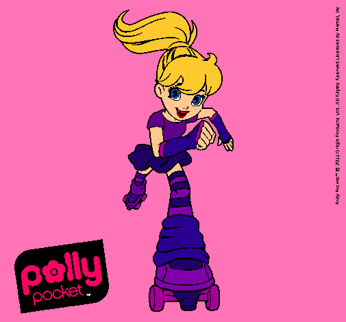 Dibujo Polly Pocket 18 pintado por eliana