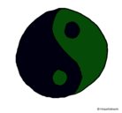 Dibujo Yin yang pintado por galiflus