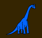 Dibujo Braquiosaurio pintado por ryuiop