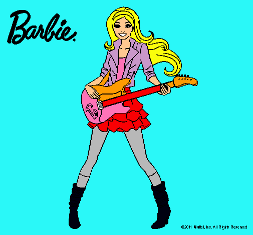 Barbie guitarrista