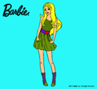 Dibujo Barbie veraniega pintado por CarmenTQ