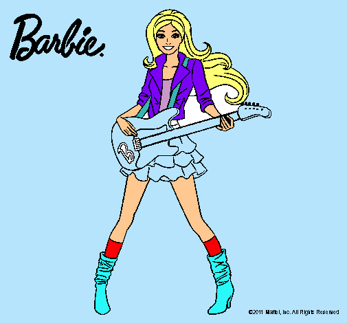 Barbie guitarrista