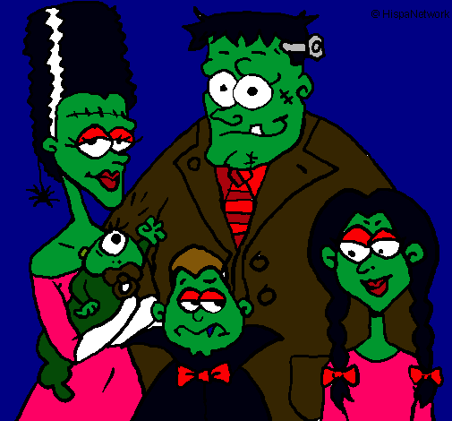 Familia de monstruos