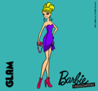 Dibujo Barbie Fashionista 5 pintado por Yoovi