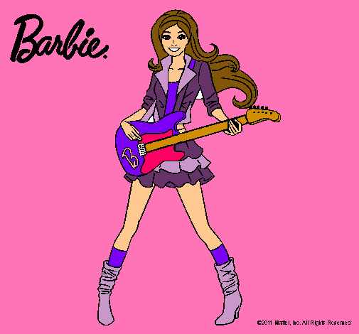 Barbie guitarrista