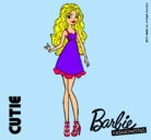 Dibujo Barbie Fashionista 3 pintado por juliet