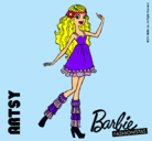 Dibujo Barbie Fashionista 1 pintado por valita