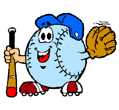 Dibujo Bola de béisbol pintado por beisbol