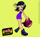 Dibujo Polly Pocket 12 pintado por ciruela