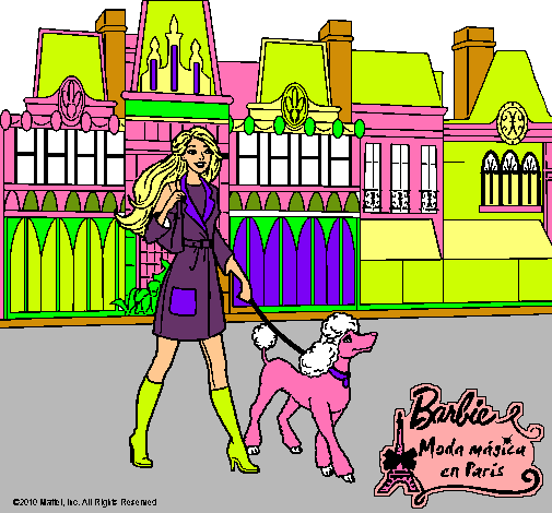 Barbie y su perrita