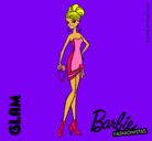Dibujo Barbie Fashionista 5 pintado por Glam