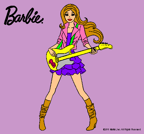 Barbie guitarrista