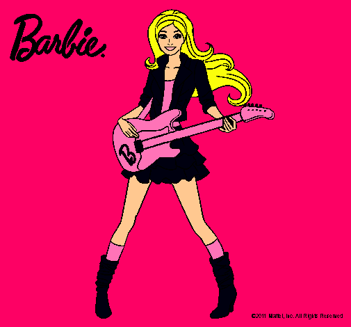 Barbie guitarrista