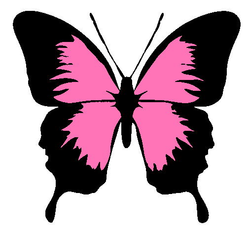 Dibujo Mariposa con alas negras pintado por Ultralili2