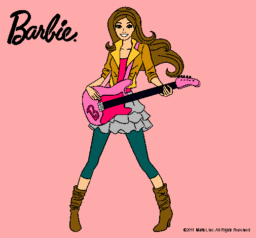 Barbie guitarrista