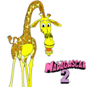 Dibujo Madagascar 2 Melman pintado por yulieth123