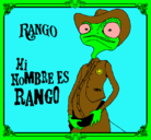 Dibujo Rango pintado por fercha