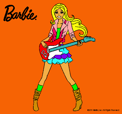 Barbie guitarrista