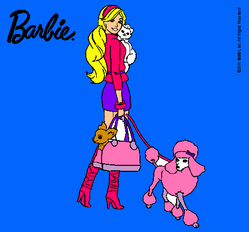 Barbie elegante